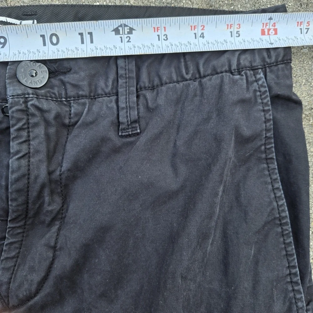 Stone Island Type SK Cargo Pants Black Size 31